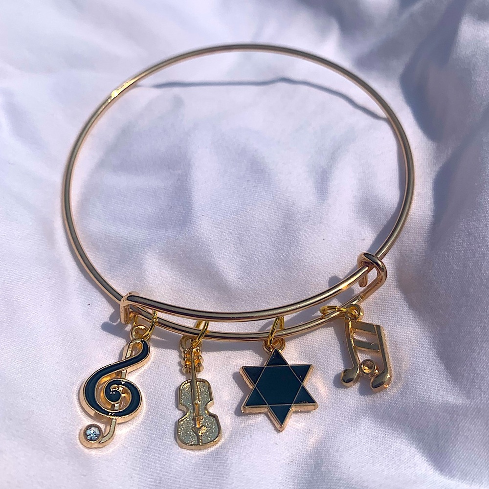Brand New! Handmade! Adjustable Charm Bracelet